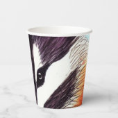 Gobelets En Papier Badger (Verso)