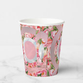 Gobelets En Papier Bagues de ciel floral (Droite)