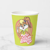 Gobelets En Papier Bagues Lola Retro LOONEY TUNES™ (Recto)