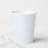 Gobelets En Papier Bain de bébé garçon bleu clair (Gauche)