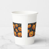 Gobelets En Papier baiser de jack o'lantern (Droite)