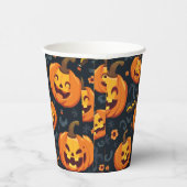 Gobelets En Papier baiser de jack o'lantern (Droite)