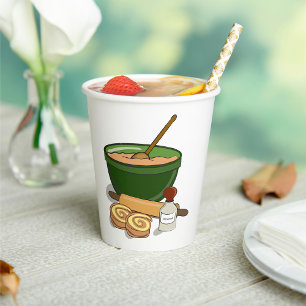 Gobelets En Papier Baking Cinnamon Rolls