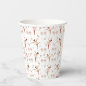 Gobelets En Papier Ballerina moderne Anniversaire Thème Tasses Papier (Recto)