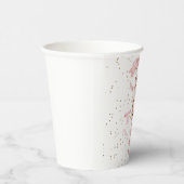 Gobelets En Papier Ballet de biscuit rose (Droite)