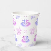 Gobelets En Papier Ballet rose et violet Anniversaire Chaussures Tutu (Droite)