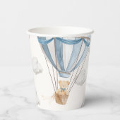 Gobelets En Papier Ballons à air chaud Teddy Bear (Verso)