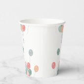 Gobelets En Papier Ballons colorés Pastel Party (Droite)