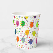 Gobelets En Papier Ballons de fête (Gauche)