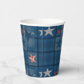 Gobelets En Papier Ballotin de patchwork Denim (Droite)