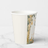 Gobelets En Papier Bambou et Panda beige Whimsical (Droite)