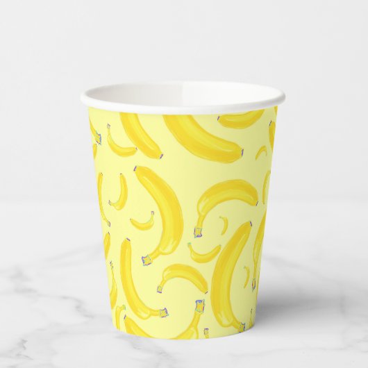 Gobelets En Papier Banana Smoothie (Gauche)