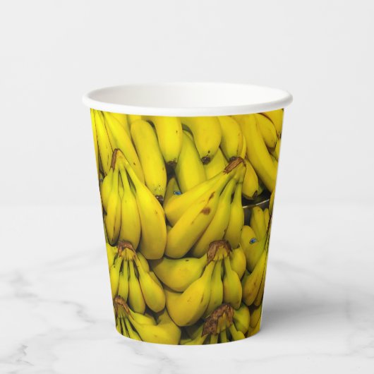 Gobelets En Papier Bananes (Verso)