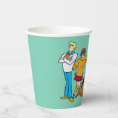 Gobelets En Papier Bande entière 14 Mystery Inc (Recto)