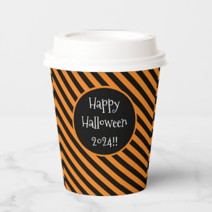 Gobelets En Papier Bandes d'Halloween