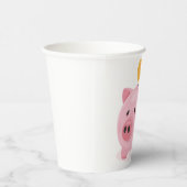 Gobelets En Papier Banque rose (Droite)