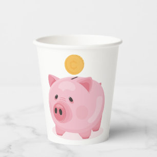 Gobelets En Papier Banque rose