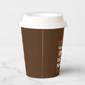 Gobelets En Papier bar à café mignon Friend word art (Droite)