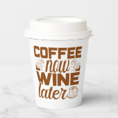 Gobelets En Papier bar-café amusant (Recto)