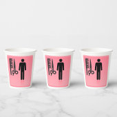 Gobelets En Papier Barber Shop Icon Haircut Comb et ciseaux