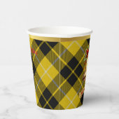 Gobelets En Papier Barclay Tartan personnalisé Noël (Droite)