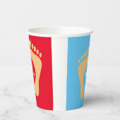 Gobelets En Papier Barefoot Beach Bum Thunder_Cove (Gauche)