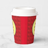 Gobelets En Papier Bascule rouge (Droite)