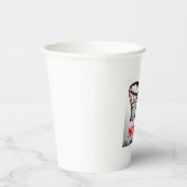 Gobelets En Papier Basket-ball Votre nom (Droite)