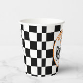 Gobelets En Papier Basket Retro Personnalisé Anniversaire Fête Cute (Droite)