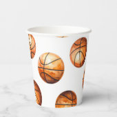 Gobelets En Papier Basketball Paper Cup (Verso)