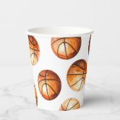 Gobelets En Papier Basketball Paper Cup (Recto)