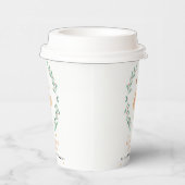 Gobelets En Papier Basse-noisette ballerine botanique joli Noël (Droite)