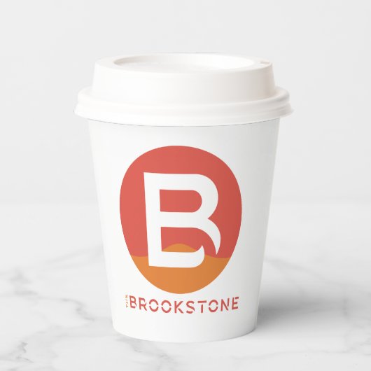 Gobelets En Papier Basse tasse de café Brookstone B (Recto)