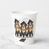 Gobelets En Papier Basset Hound Dogs (Recto)