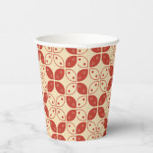 Gobelets En Papier Batik Kawung, Motif indonésien, javanais, ethnique (Droite)