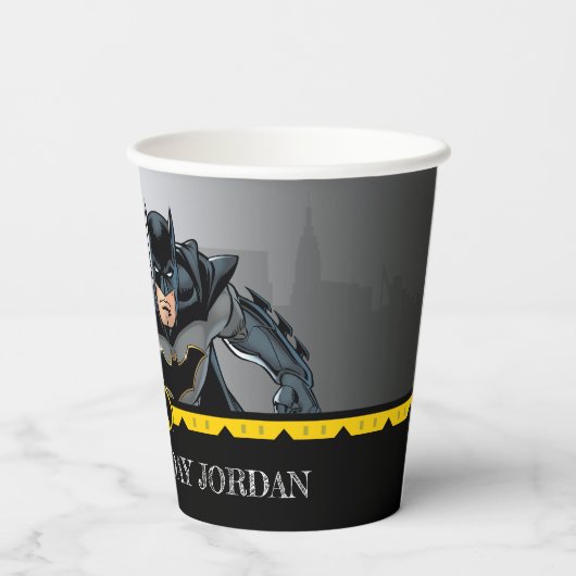 Gobelets En Papier Batman | Chalkboard Joyeux anniversaire (Verso)