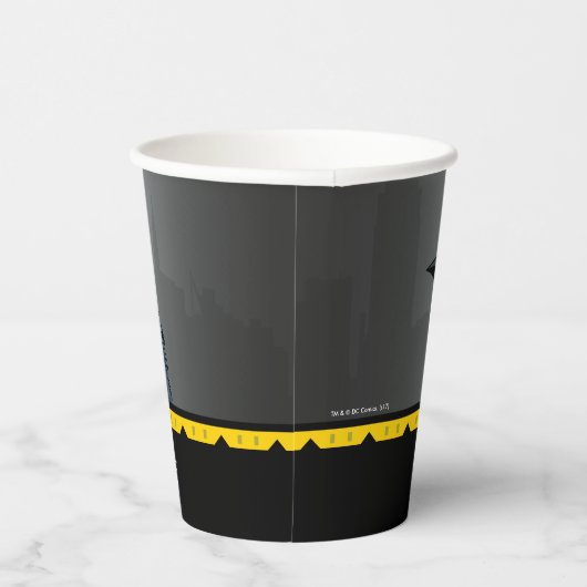 Gobelets En Papier Batman | Chalkboard Joyeux anniversaire (Droite)