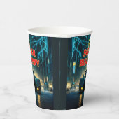 Gobelets En Papier Batman Joyeuses tasses de papier pour l'anniversai (Droite)