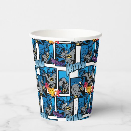 Gobelets En Papier Batman Knight FX - 30A Thwack/Motif Fwooshh (Droite)