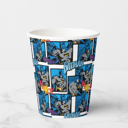 Gobelets En Papier Batman Knight FX - 30A Thwack/Motif Fwooshh (Recto)