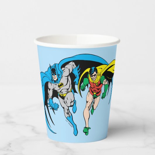 Gobelets En Papier Batman & Robin (Gauche)