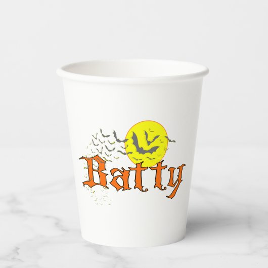 Gobelets En Papier Batty Paper tasse (Recto)