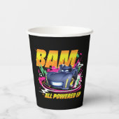 Gobelets En Papier Batwheel™ Bam - Tous optimisés (Verso)
