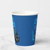 Gobelets En Papier Batwheel™ Buff - Le Camion Bat (Gauche)