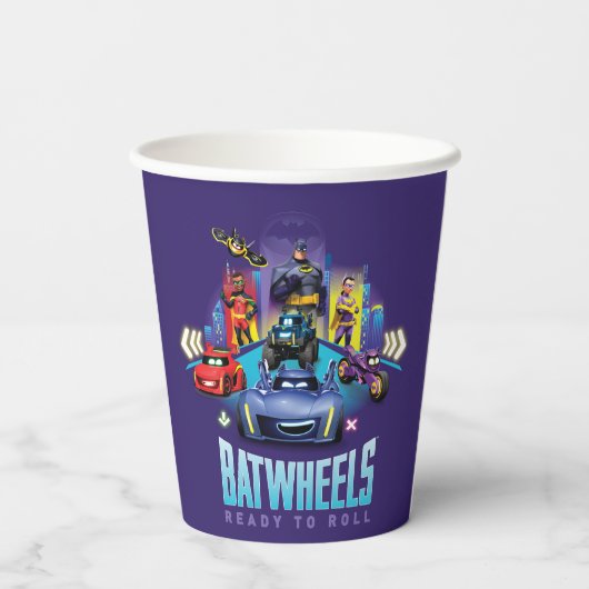 Gobelets En Papier Batwheel™ - Prêt à rouler (Verso)