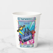Gobelets En Papier Batwheel™ - Roulons (Verso)