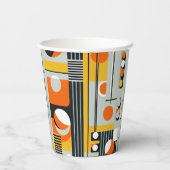Gobelets En Papier Bauhaus Conception géométrique 01 Parfait Pour (Verso)