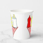 Gobelets En Papier BBQ baby shower (Droite)