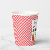 Gobelets En Papier BBQ Baby showers de tasses de papier (Droite)
