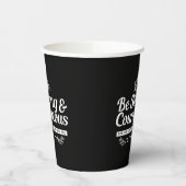 Gobelets En Papier Be Strong and Courageous – Joshua 1:9 Bible Verse (Gauche)